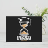 Invitation Classe supérieure de 2025 Compte à rebours pour le (Debout devant)