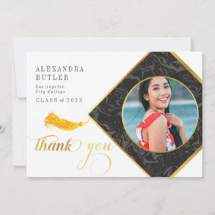 Invitation Classe Tassel de 2023 Merci de script de graduatio