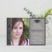 Invitation Classe Traditionnelle De 2011 (Noir) (Debout devant)