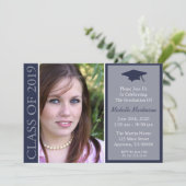Invitation Classe Traditionnelle De 2019 Graduation (Minuit) (Debout devant)
