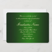 Invitation Classe verte et or 2026 (Dos)