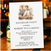 Invitation Classic Bartender Bachelor Party