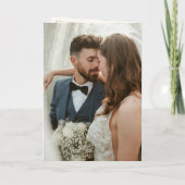 Invitation Classic Border Ivory and Gold Timeless Wedding (Dos)