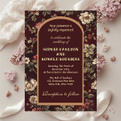 Invitation Classic Christmas Chinoiserie Romantic Wedding