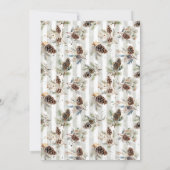 Invitation Classic Cozy Boho Neutral Colors Christmas Invite (Dos)