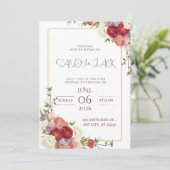 Invitation Classic & Elegant (Debout devant)