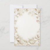 Invitation Classic Elegant Baptism Gold Cross Christening (Dos)