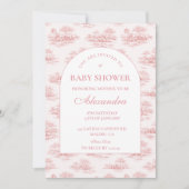 Invitation Classic French Country Baby Shower (Devant)