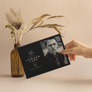 Invitation Classic Horizontal Photo Graduation