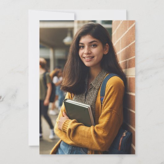 Invitation Classic Modern Gold Party 2024 (Dos)