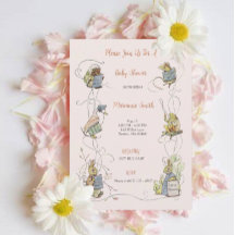 Classic Peter le lapin Baby Girl Baby shower