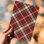 Invitation Classic Plaid Ralph Lauren Traditional Christmas