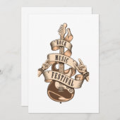 Invitation Classic Rock Et Roll (Devant / Derrière)