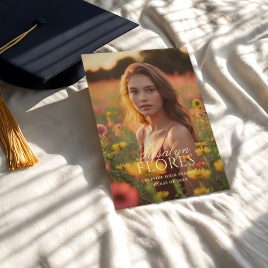 Invitation Classic Soft Yellow Calligraphy