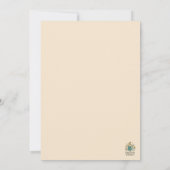 Invitation Classic Stained Glass Cathedral- Champagne Gold (Dos)