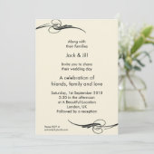Invitation Classique 5x7 (Debout devant)
