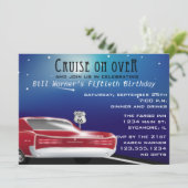 Invitation classique de fête d'anniversaire de (Debout devant)