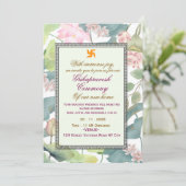 Invitation classique de Griha Pravesh hindou (Debout devant)