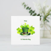 Invitation Classique de la Saint-Patrick (Debout devant)