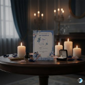 Invitation Classique moderne avec mariage photo