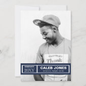 Invitation Classique Moderne Design élégant Élégant Photo Gra (Devant)