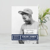 Invitation Classique Moderne Design élégant Élégant Photo Gra (Debout devant)