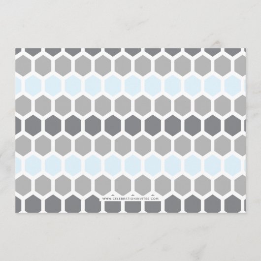 Invitation Classique Moderne Design élégant Élégant Photo Gra (Dos)