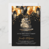 Invitation Classique Moderne Élégant 50e anniversaire (Devant)