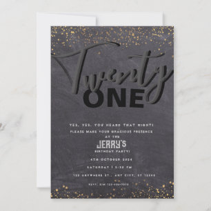 Invitation classique noire