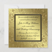 Invitation Classique pour un Anniversaire de Maria (Dos)