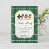Invitation classique pour une soirée Kentucky Derb (Debout devant)