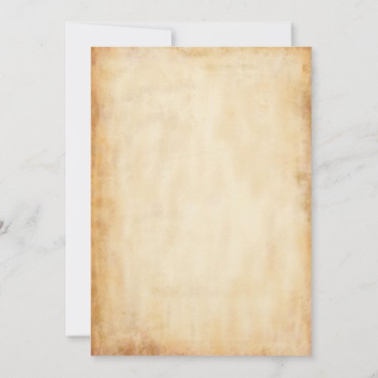 Invitation Classique Rustique Double Anniversaire (Dos)