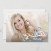 Invitation Classy 2023 Graduation photo horizontale (Devant)