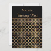 Invitation Classy Gold (Dos)