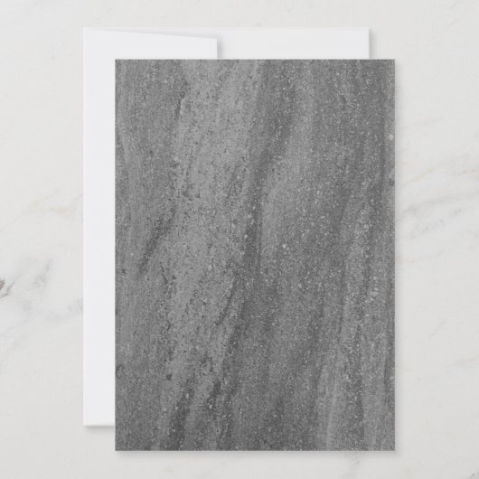 Invitation Classy Granite Bar Mitzvah (Dos)