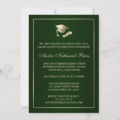 Invitation Classy Green and Gold 2013 (Dos)
