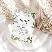 Invitation Classy Green BabyQ Baby shower Barbecue