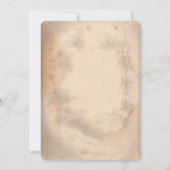 Invitation Classy Halloween Vintage Devilish Delights Invitat (Dos)