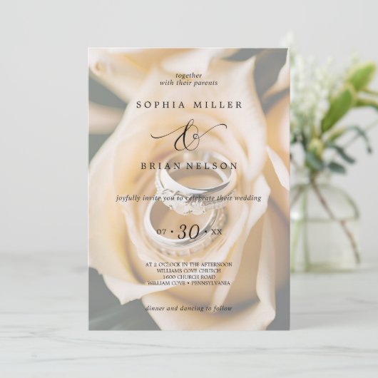 Invitation Classy Mariage (Debout devant)