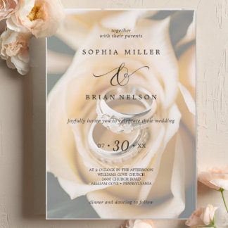 Invitation Classy Mariage