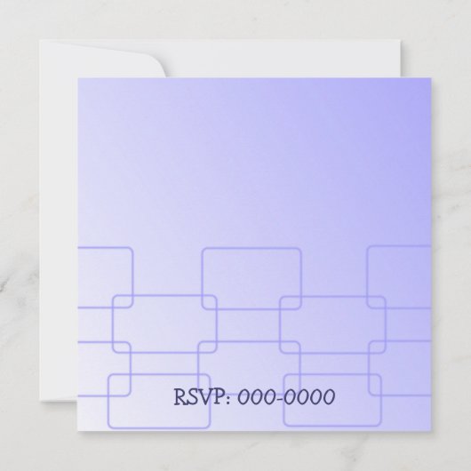 Invitation Classy Retraite Party (Dos)