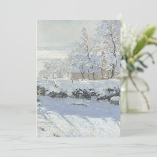 Invitation Claude Monet (Debout devant)