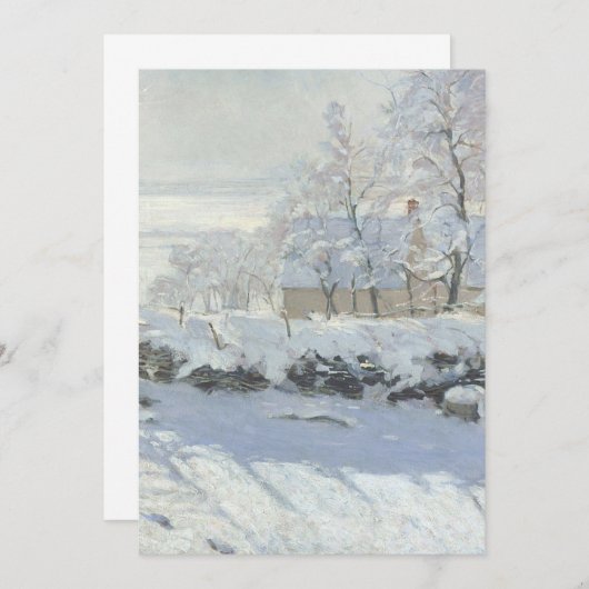 Invitation Claude Monet (Devant / Derrière)