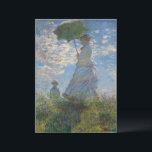 Invitation Claude Monet Femme à l'ombrelle Beaux-Arts<br><div class="desc">"Femme à l'omrelle - Madame Monet et son fils" (1875) est un chef-d'œuvre par excellence de Claude Monet, le père de l'impressionnisme français. Ce tableau emblématique capture un moment fugace d'été alors que son épouse Camille et son fils Jean se promènent à travers une prairie baignée de soleil. Monet utilise...</div>