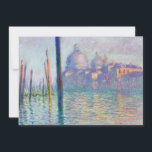 Invitation Claude Monet - Grand Canal, Venise<br><div class="desc">Le Grand Canal,  Venise - Claude Monet,  Huile sur toile,  1908</div>