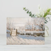 Invitation Claude Monet - La Pie (Debout devant)