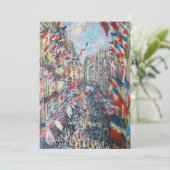 Invitation Claude Monet - La Rue Montorgueil - Paris (Debout devant)