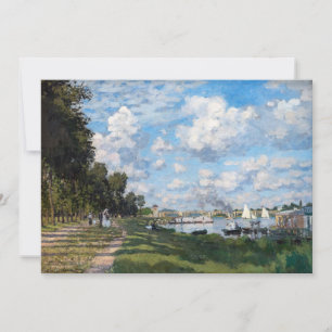 Invitation Claude Monet - Le Bassin à Argenteuil