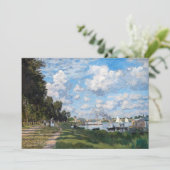 Invitation Claude Monet - Le Bassin d'Argenteuil (Debout devant)