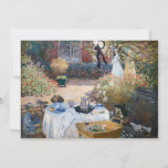 Invitation Claude Monet - Le déjeuner, panneau décoratif<br><div class="desc">Le déjeuner,  panneau décoratif / Le dejeuner,  panneau décoratif - Claude Monet,  1873</div>
